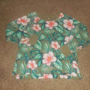 Tommy Bahama Spring Sweatshirt Tropical L
